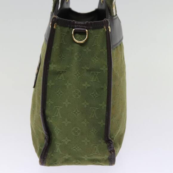 LOUIS VUITTON Monogram Mini Sac Catline Hand Bag Tst Khaki M92327 - Picture 5 of 16